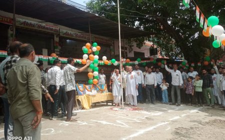 चौबेपुर बेला क्रॉसिंग पर धूमधाम से मनाया गया 80वां स्वतंत्रता दिवस