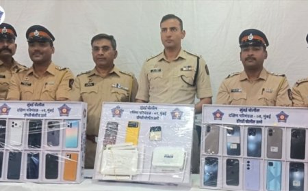 110 बैंक अकाउंट, 38 साइबर शिकायत‌ और 25.45 करोड़ का झोल! मुंबई पुलिस नेअंतर-राज्यीय साइबर रैकेट का भंडाफोड़ किया।