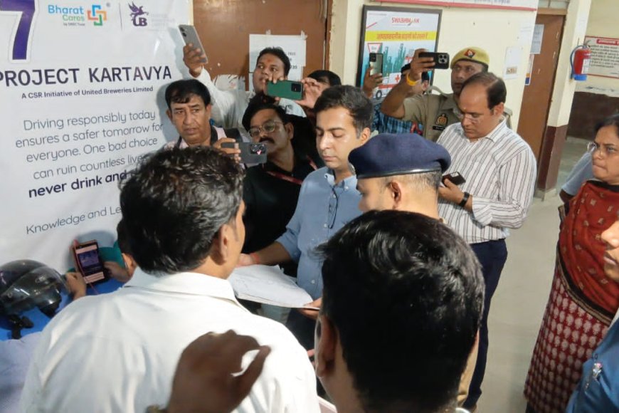 कानपुर आरटीओ में पुलिस-प्रशासन की बड़ी छापेमारी, 22 संदिग्ध दलाल हिरासत में