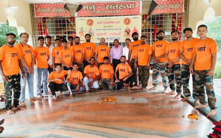 कानपुर में आर्य युवा शक्ति दल का श्रावणी उपाकर्म आयोजन, लगभग 100 युवाओं का हुआ यज्ञोपवीत संस्कार