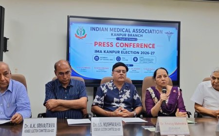 आईएमए कानपुर चुनाव 2026-27: 27 सितंबर को EVM से मतदान, 2412 सदस्य करेंगे मताधिकार का प्रयोग