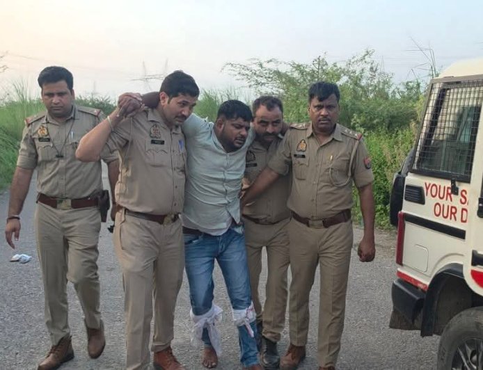 काकादेव कारोबारी हत्याकांड में पुलिस का बड़ा एक्शन, हत्यारोपी संजय ढाबा मुठभेड़ में घायल