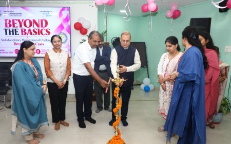 डॉ. आरएमएलआईएमएस में जटिल स्तन कैंसर के उपचार पर सीएमई, भारतीय मरीजों के लिए रणनीतियों पर मंथन