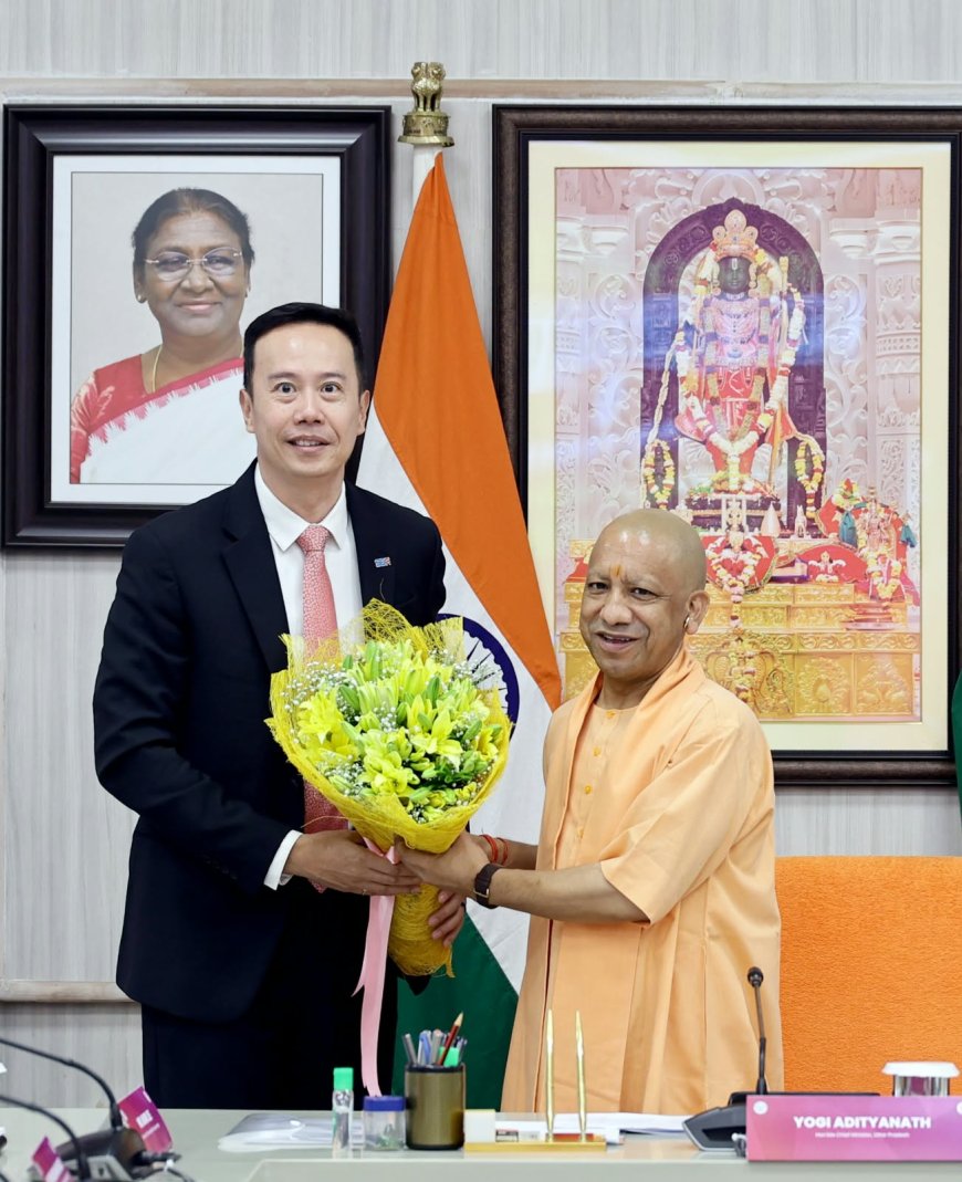 सिंगापुर के निवेशकों को यूपी में बड़े निवेश का न्योता, जेवर में ‘सिंगापुर सिटी’ और हाईटेक टाउनशिप का प्रस्ताव